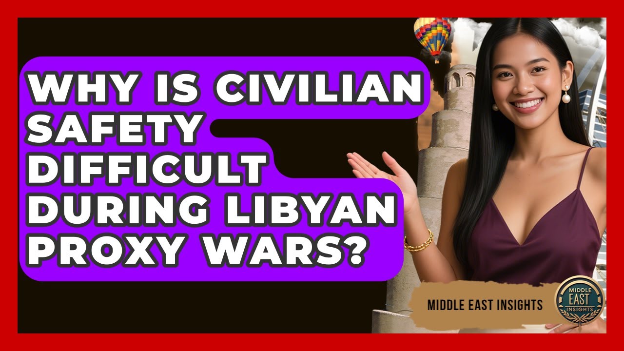 Why Is Civilian Safety Difficult During Libyan Proxy Wars? - Middle East Insights