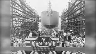 Launch of a Liberty Ship