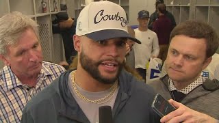 Dallas Cowboys: Dak Prescott gives an update on hand injury