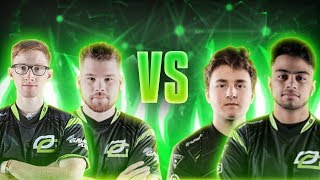 The Battle Of OpTic - Scump & Crimsix Vs Teej & Dashy!