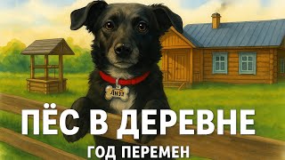 Собачий лагерь в Беларуси: гуси, деревня и счастливая собака.