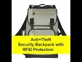 React Anti Theft Security Backpack - RFID Blocking Model 42813