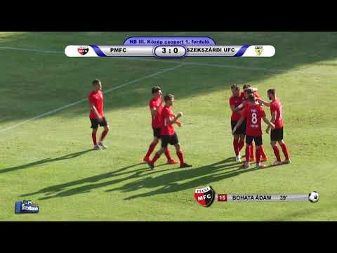 PMFC – Szekszárdi UFC | 4-0 | NB III Közép-csoport | 1. forduló | PMFC TV