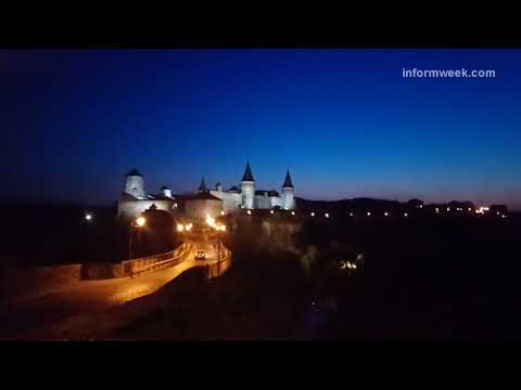 Нова підсвітка Старого замку (Кам'янець-Подільський) | 7 днів