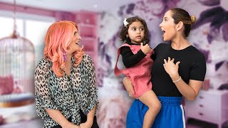 Elle and Alaïa&#39;s Enchanted Bedroom and Rainbow Playroom Makeover | OMG We&#39;re Coming Over!