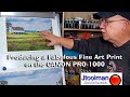 Producing a Fabulous Fine Art Print on the CANON PRO 1000