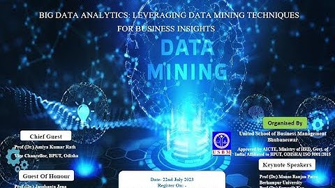 BIG DATA ANALYTICS: LEVERAING DATA MINING TECHNIQUES FOR BUSINESS INSIGHTS