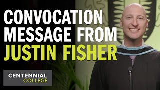 Convocation message from Justin Fisher, Acting Registrar