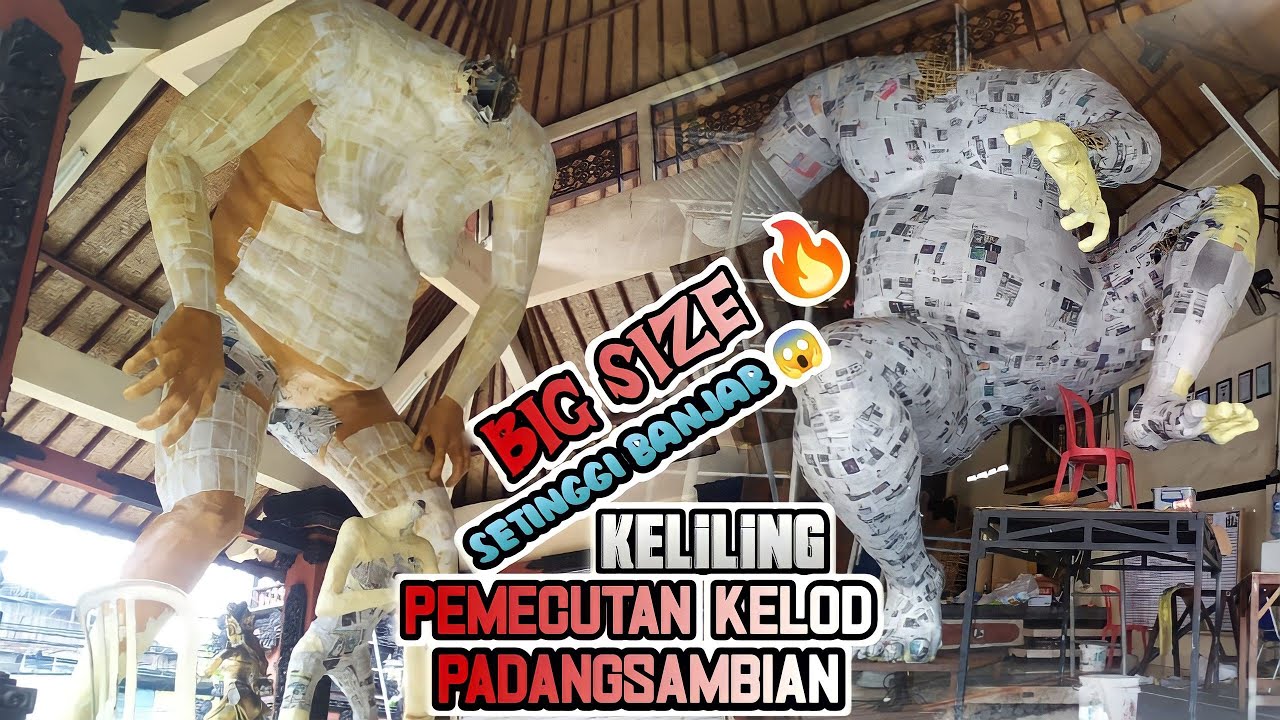 Ternyata Sekeren Ini Progres Ogoh Ogoh 2023 Pemecutan Kelod Dan Padangsambian