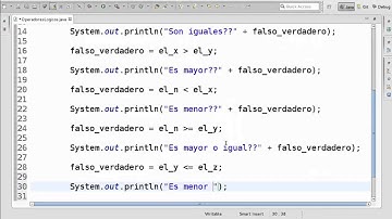 Curso Programación JAVA - Clase 5 - Operadores Lógicos