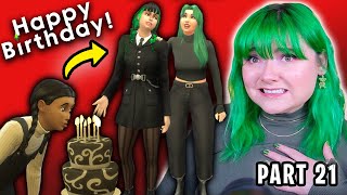 I threw my daughter a huge birthday bash! birthday! 🥳 | The Sims 4 Black Widow Challenge (Part 21) by Jaci Plays 377 views 3 months ago 47 minutes