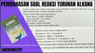 Soal-Soal Reaksi Senyawa Turunan Alkana Kelas 12