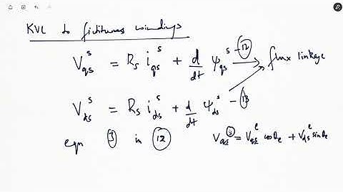 ELD - 20 Dynamic model of IM