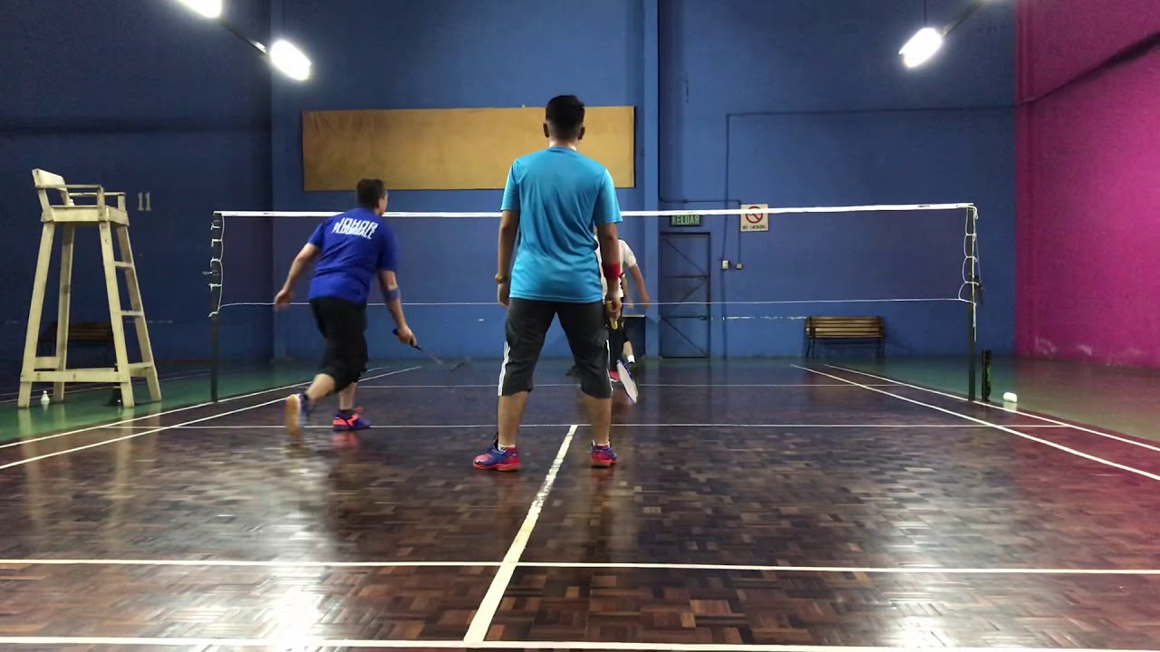Badminton Larkin Regulars 98 YouTube