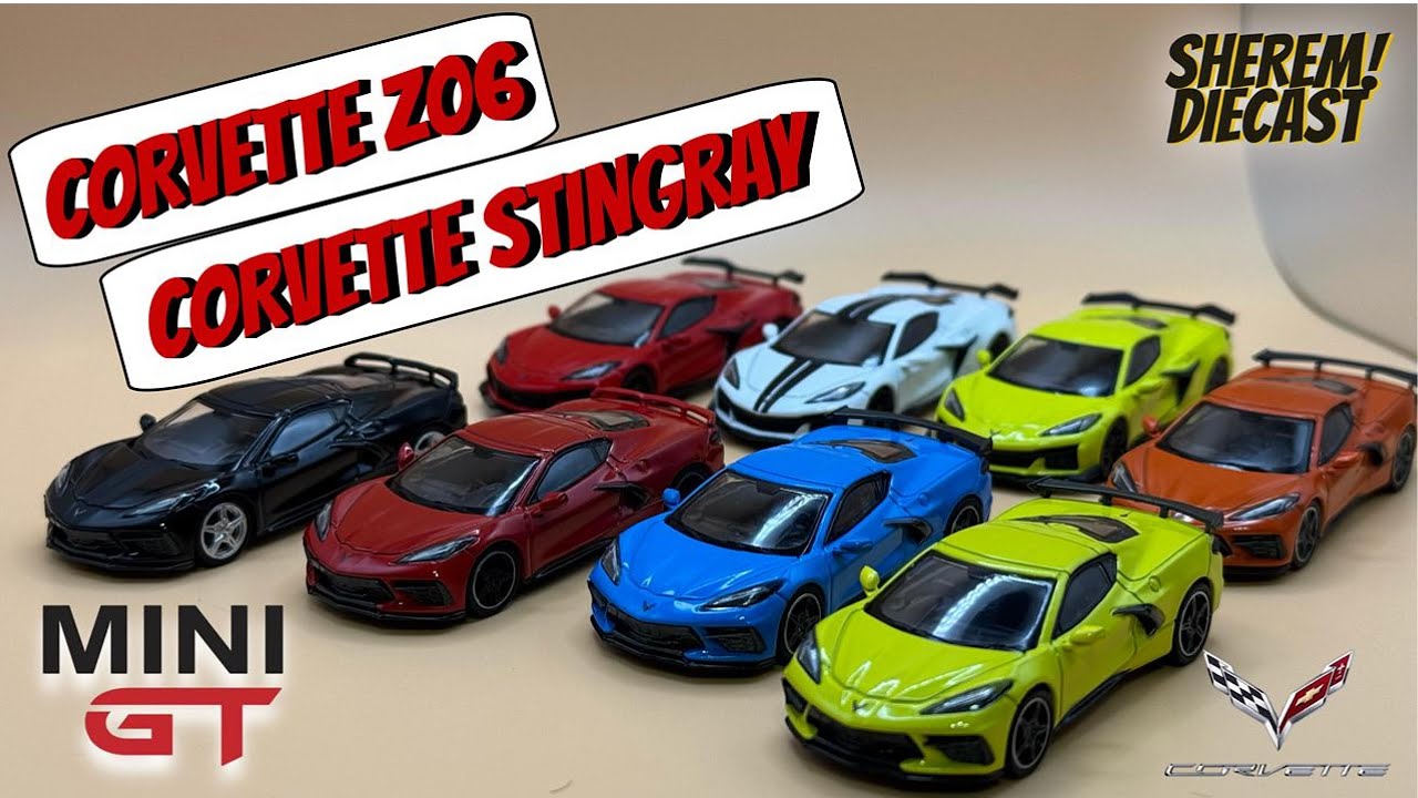 Mini GT Corvette Stingray & Z06 Diecast – Must-Have for Collectors