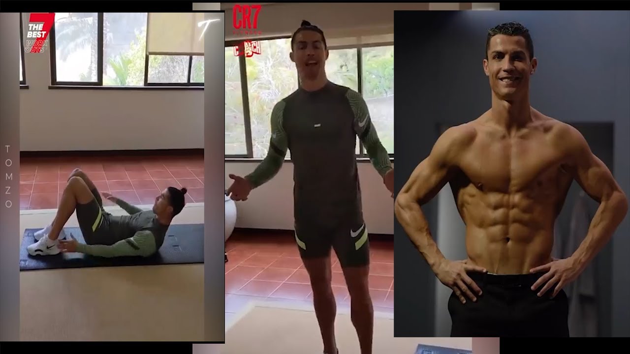 CRISTIANO RONALDO SHAREES HIS DAILY WORKOUT ROUTINE - YouTube
