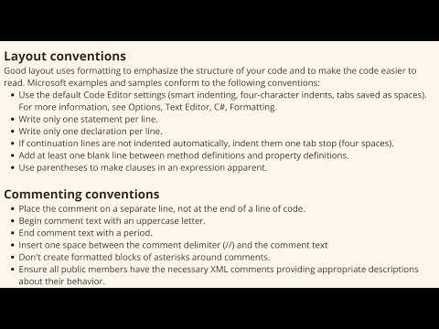 C# Coding Style