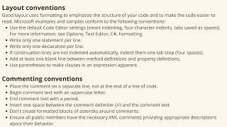 C# Coding Style screenshot 3