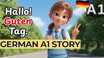 LEARN GERMAN | My Day | Easy A1 German Story! (FOR BEGINNERS)