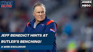 Jeff Benedict hints at why Malcolm Butler was benched! #patriots #billbelichick #nfl