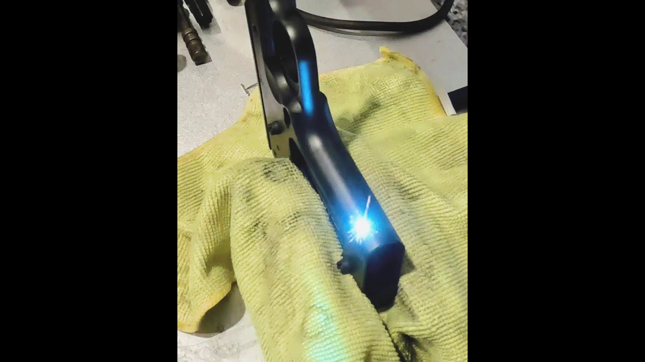 Making a Custom 1911 Front Strap. 