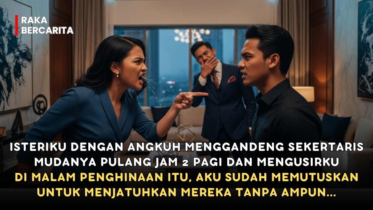 ISTRIKU DENGAN ANGKUH GANDENG SEKERTARIS MUDA DAN MENGUSIRKU—TAK SADAR CUMA NUMPANG, AKHIRNYA...
