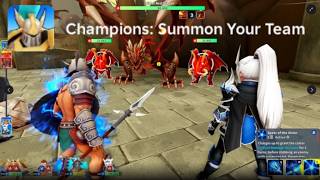 Summoning A 1/1,000,000,000 Champion in CHAMPIONS: SUMMON YOUR TEAM on Roblox !!!!!!!!!!!!!!