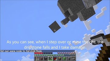 Dripstone and Redstone Ore Trap