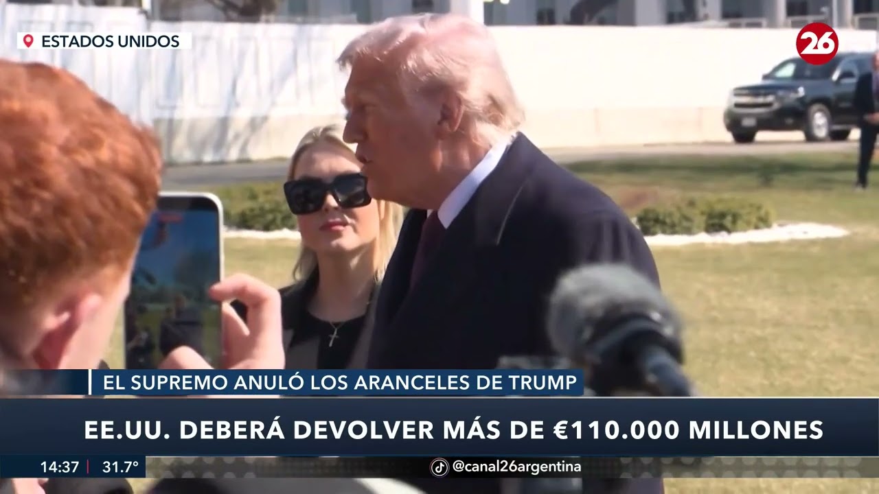 🚨 REVÉS DE LA JUSTICIA DE EEUU | El gobierno deberá devolver 110 mil millones de euros