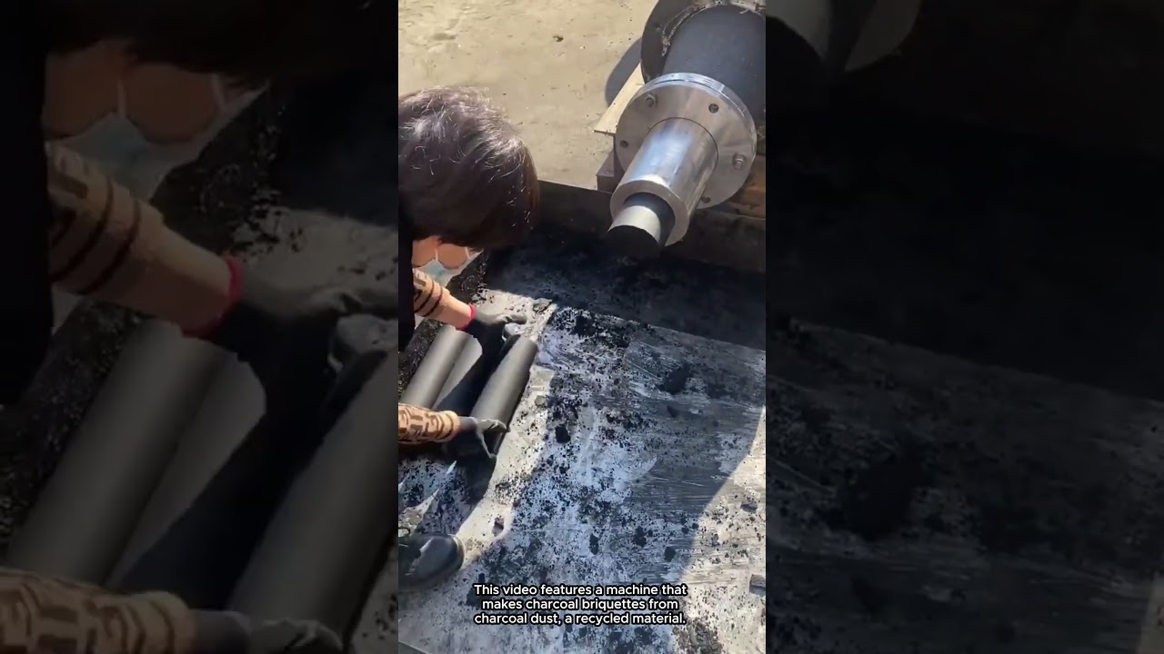 Efficient Charcoal Briquette Production Machine