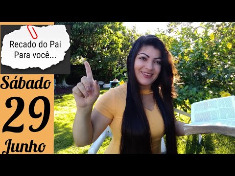 Mensagem 📩 de Deus para este SÁBADO,29 junho ☑️