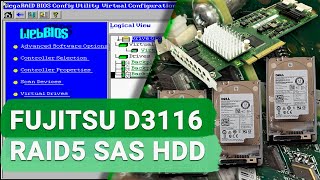 How to Recover Data from a RAID Array with a Dead Fujitsu D3116 Controller