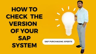 How to check the Version of your SAP System?