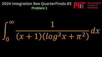 MIT 2024 Integration BEE Quarterfinals #3, Problem 2