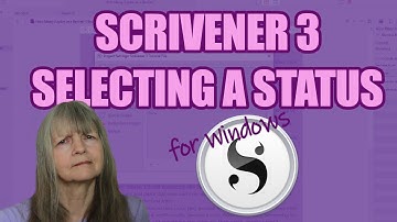 Scrivener 3 for Windows: How to Use the Status Function