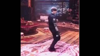 Leon Kennedy dancing to