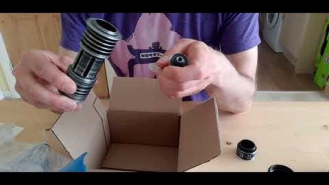 Saber Forge ASP (Adaptive Saber Parts) Custom Lightsaber Unboxing & Review Saberforge