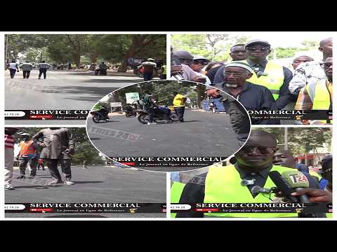 Réhabilitation voirie de Thiès, réception de l'avenue Serigne Mourtada Mbacké