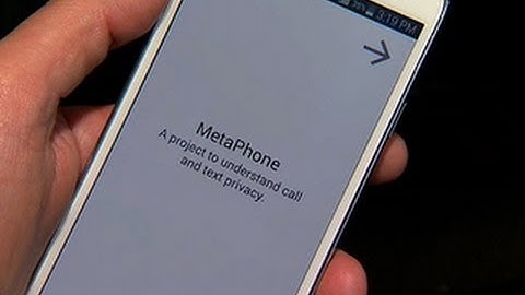 Expert: Your cell phone metadata reveals more than you think