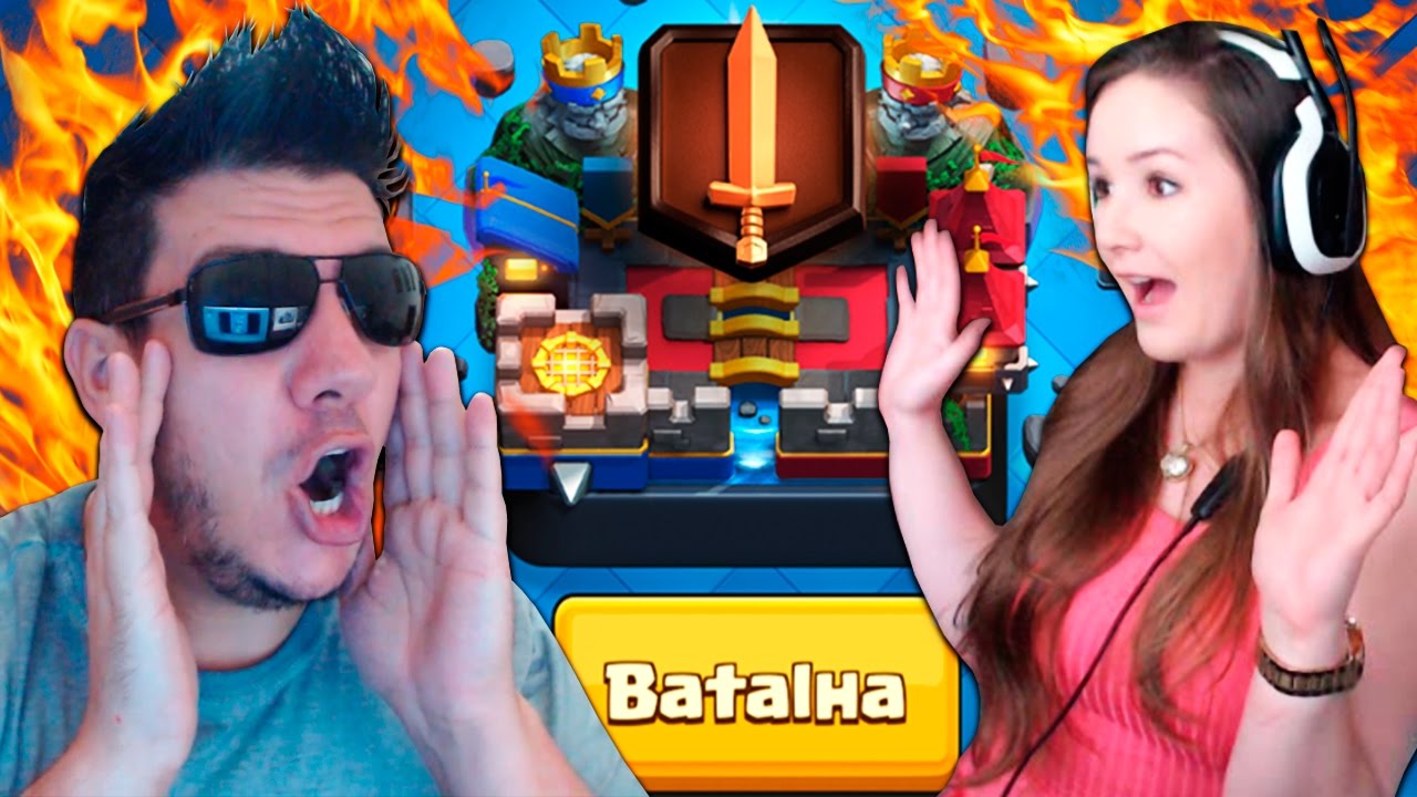 A Primeira Vez da Minha Namorada na NOVA ARENA LENDÁRIA - Clash Royale - COMPREM MEU LIVRO EM SUA LIVRARIA PREFERIDA =D
