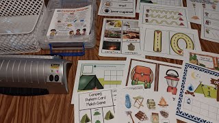 Daycare Chores, Even on Sunday (part 4): Laminating & Prepping Printables