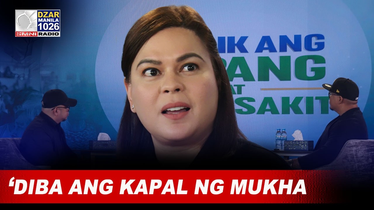 ‘Di ba ang kapal ng mukha  - VP Sara kay Congw. Gerville Luistro