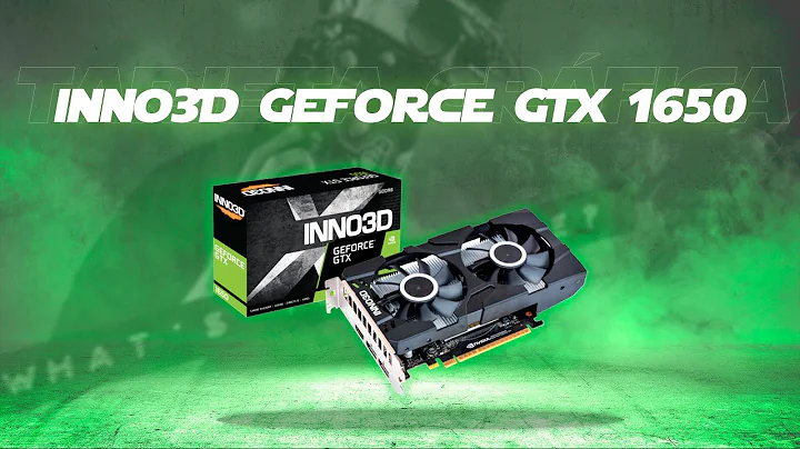 Découvrez la carte graphique Inno3D GeForce GTX 1650!