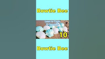 Learn to Count to 10 Little Shiny Seashells Educational Videos Kids Toddler Videos #nurseryrhymes
