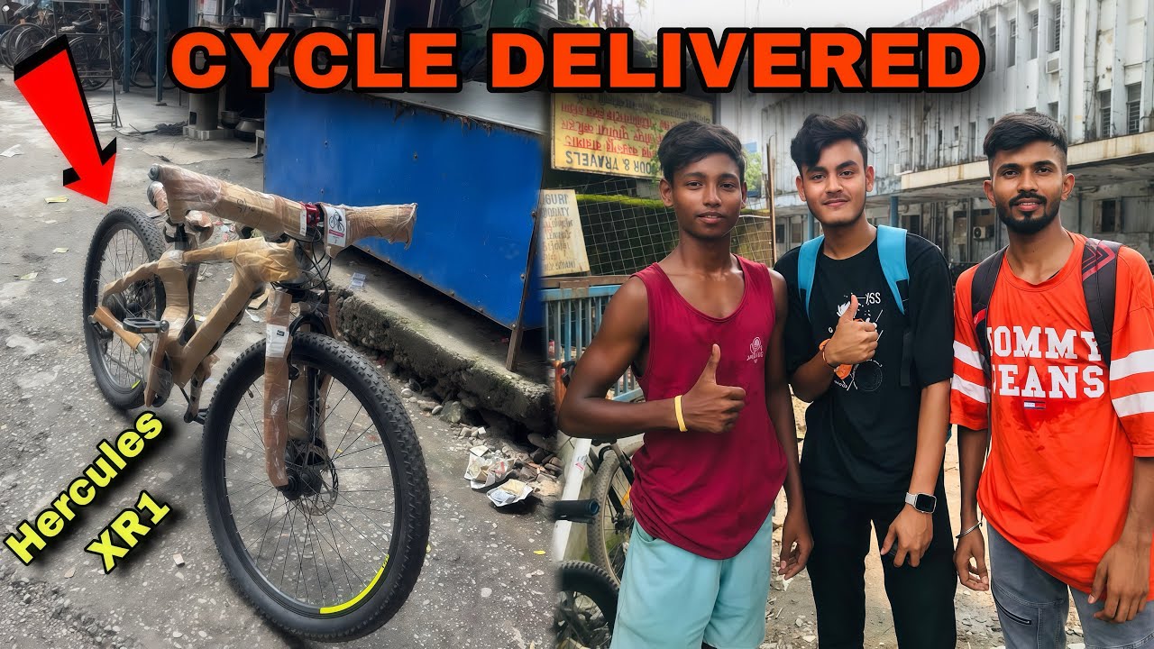 HURCULES XR1 🥵 Cycle Delivered karne geya Siliguri | MTB Sarbajit