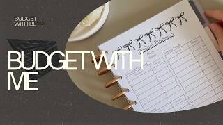 Budget With Me | First Pay Period Unemployed