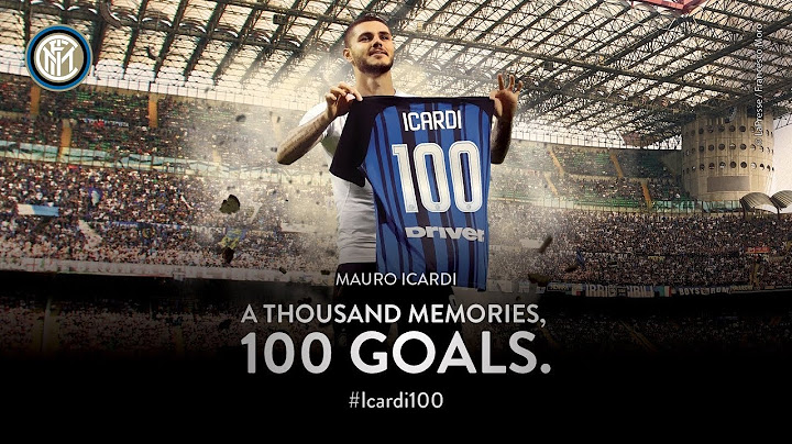 MAURO ICARDI |  All 100 Inter Goals | #Icardi100 ⚽️⚫️🔵