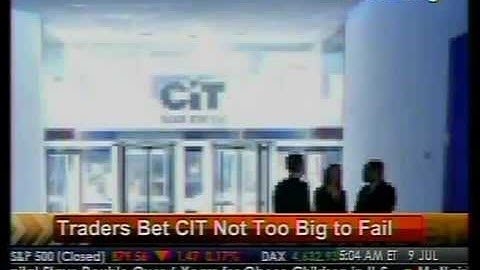 CIT Group May Be On Brink Of Failure - Bloomberg