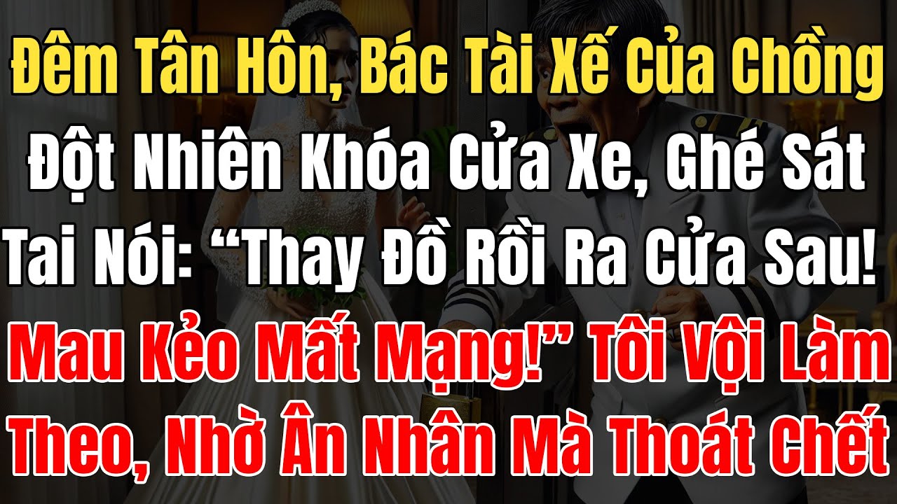 Đêm Tân Hôn, Bác Tài Xế Của Chồng Khóa Cửa Xe, Ghé Tai Tôi Nói: “Trốn Ra Cửa Sau! Mau Kẻo Mất Mạng!”