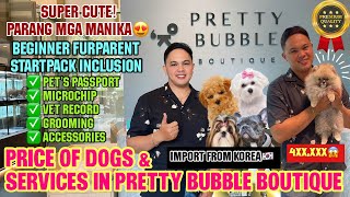 SEPTEMBER 2023 Pretty Bubble Boutique Puppies PRICELIST + GIVEAWAY!  PURE BREED PUPPIES *MUST WATCH*